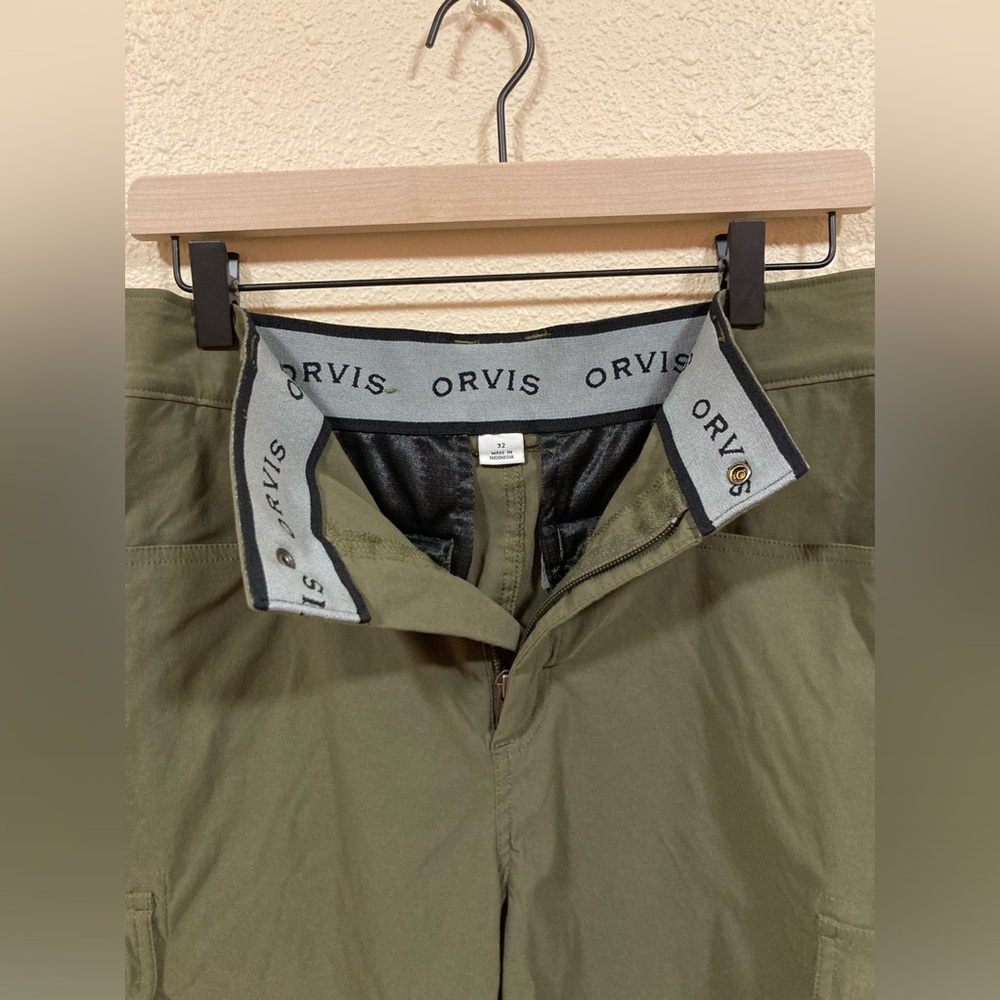Orvis green shorts